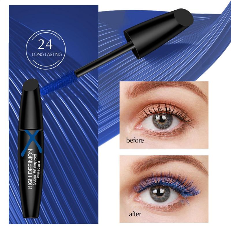 Mascara blu per ciglia Mascara - Waterproof Mascara Wand recensione e prezzo